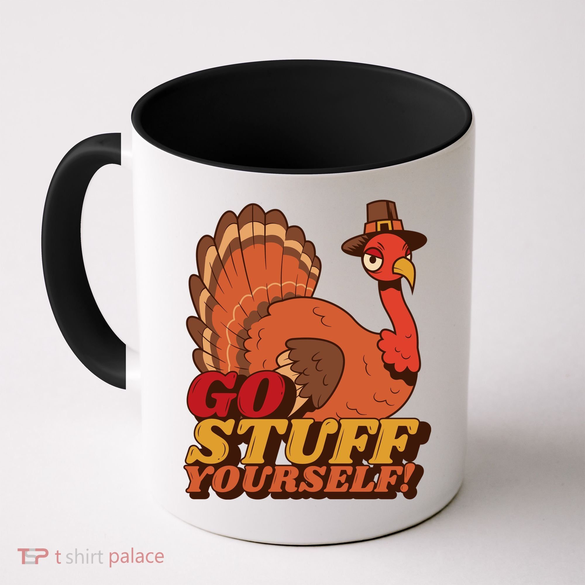 Go Stuff Yourself Funny Thanksgiving Coffee Mug