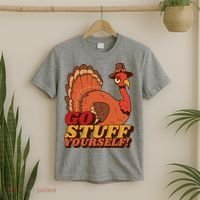 Go Stuff Yourself Funny Thanksgiving T-Shirt thumb 2
