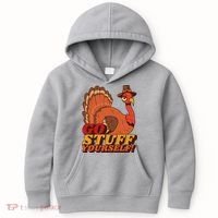 Go Stuff Yourself Funny Thanksgiving Kids Hoodie thumb 0