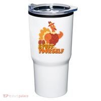 Go Stuff Yourself Funny Thanksgiving Turkey Holiday Tumbler thumb 0