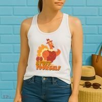 Go Stuff Yourself Funny Thanksgiving Turkey Holiday Women's Tank Top thumb 2