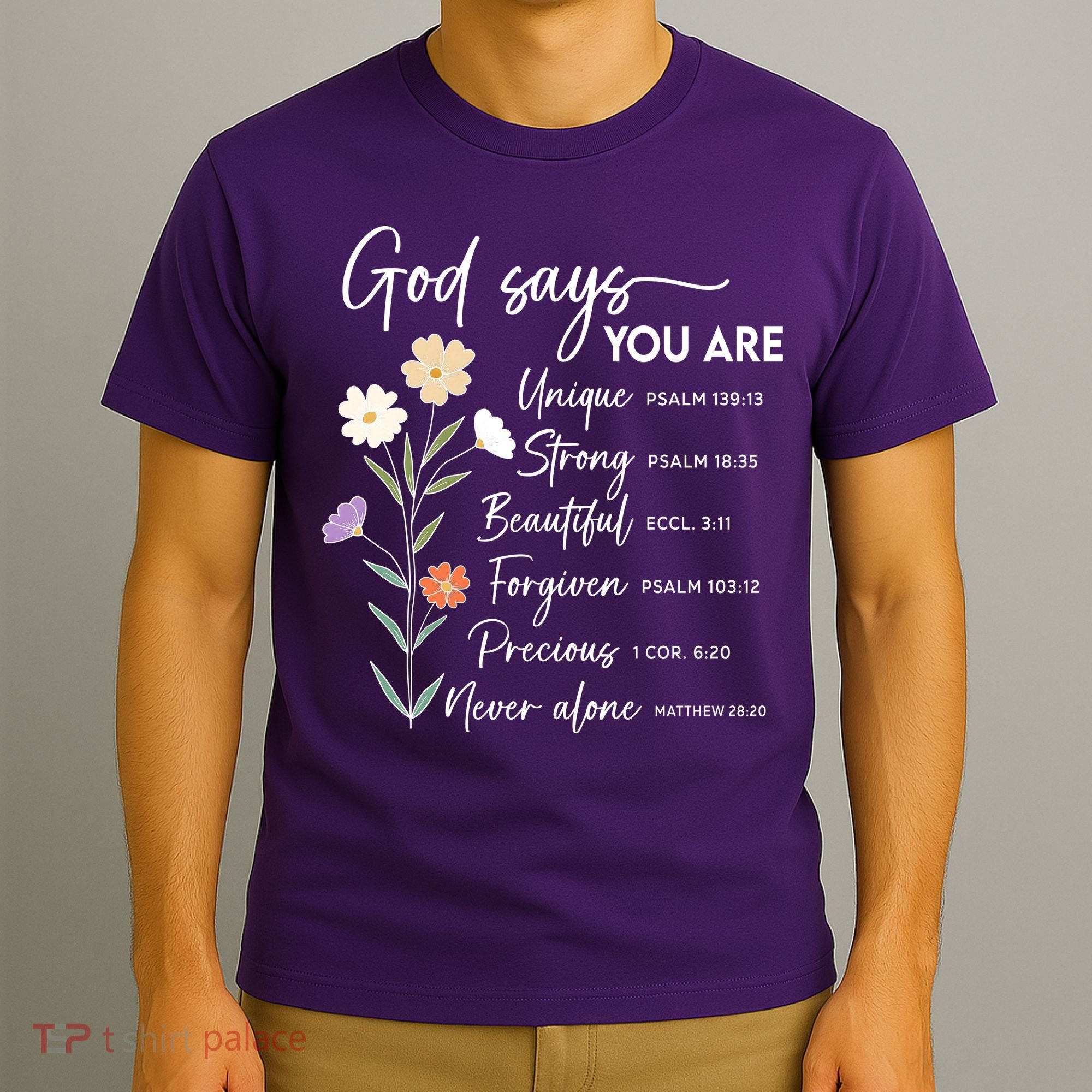 God Says You Are Christian Faith Inspirational  T-Shirt