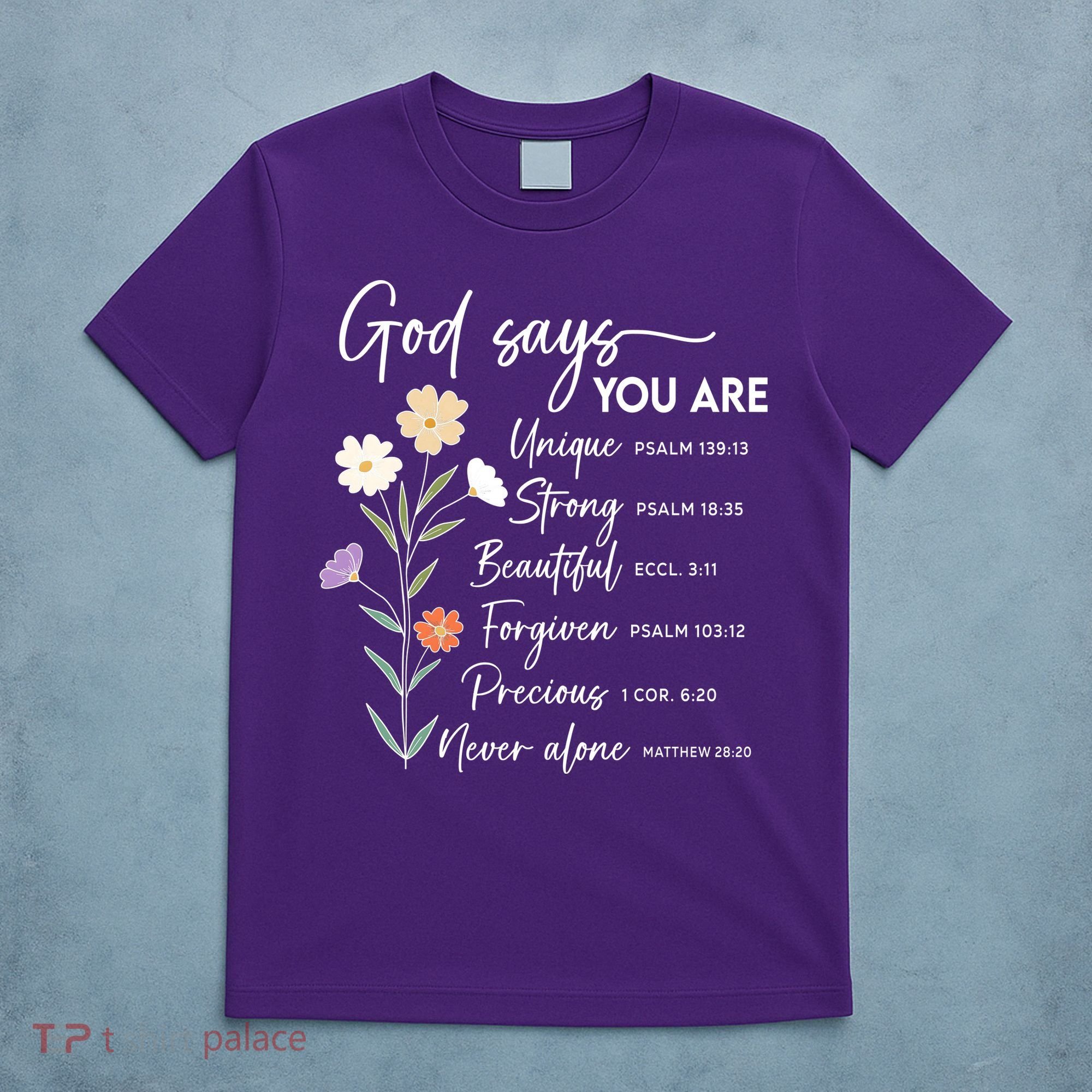 God Says You Are Christian Faith Inspirational  T-Shirt