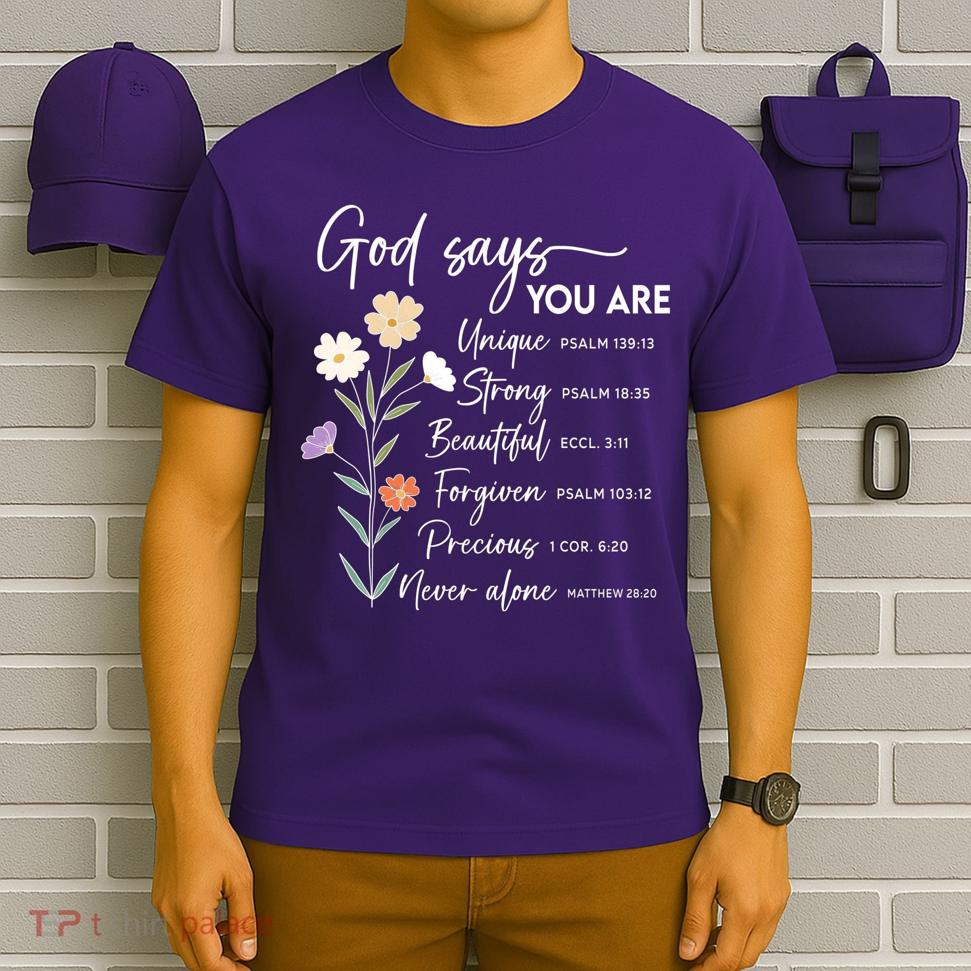 God Says You Are Christian Faith Inspirational  T-Shirt