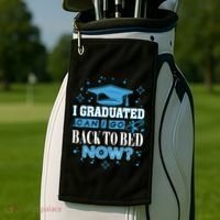 Graduation T 01 Golf Towel thumb 2