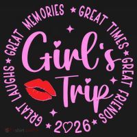 Girl Trip 2026 Great Memories Great Times Mousepad thumb 1