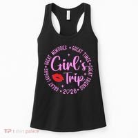 Girl Trip 2026 Great Memories Great Times Women's Tank Top thumb 0