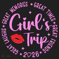 Girl Trip 2026 Great Memories Great Times Hat thumb 2