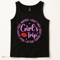 Girl Trip 2026 Great Memories Great Times Tank Top thumb 2