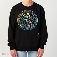 Girls Trip 2026 Great Laughs Memories Times Friends Women's Sweatshirt thumb 0