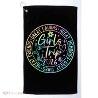 Girls Trip 2026 Great Laughs Memories Times Friends Golf Towel thumb 0