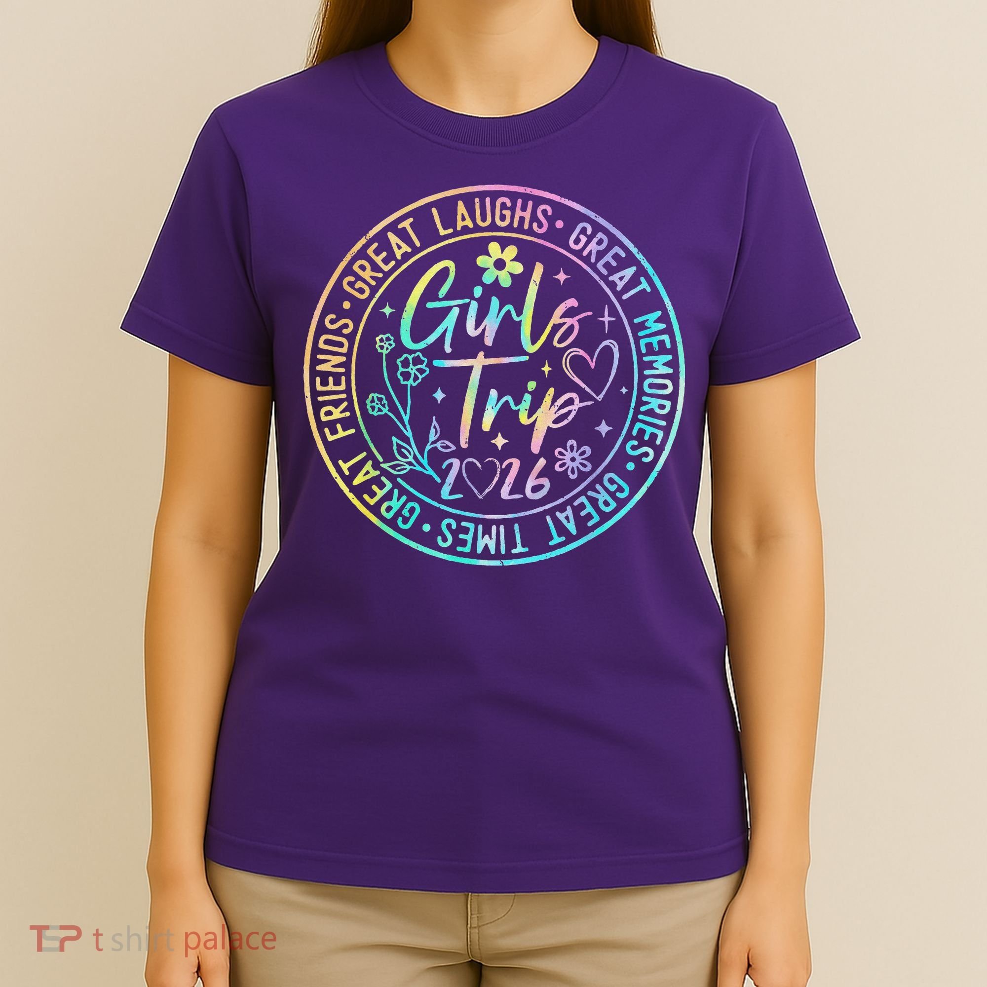Girls Trip 2026 Great Laughs Memories Times Friends T-Shirt