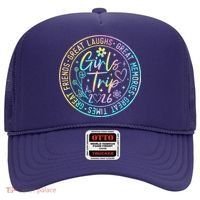 Girls Trip 2026 Great Laughs Memories Times Friends Hat thumb 0