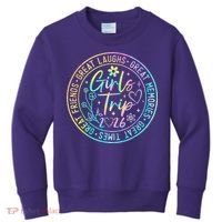 Girls Trip 2026 Great Laughs Memories Times Friends Kids Sweatshirt thumb 0