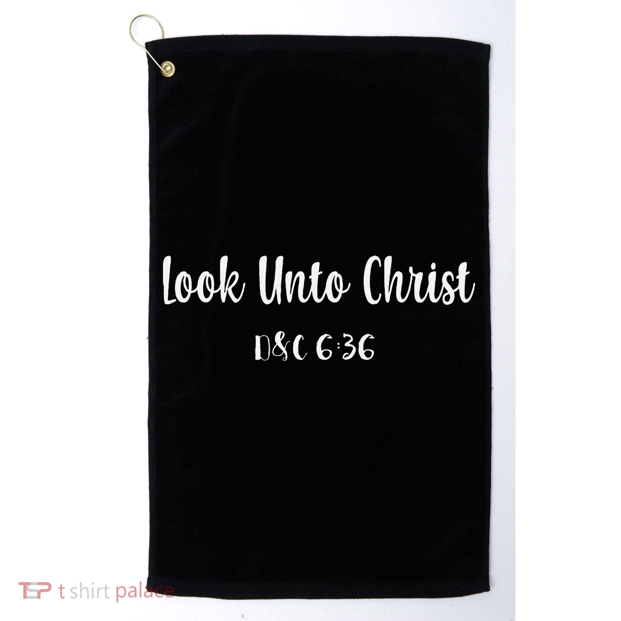 Gospel Theme 2025 Look Unto Christ Yw Ym D&C 636 Golf Towel