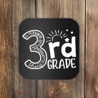 Going To 3rd Grade Teacher Squad and Third Grade Boy Girl Coaster thumb 0