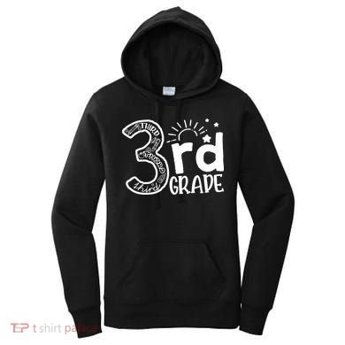 Going To 3rd Grade Teacher Squad and Third Grade Boy Girl Women's Hoodie