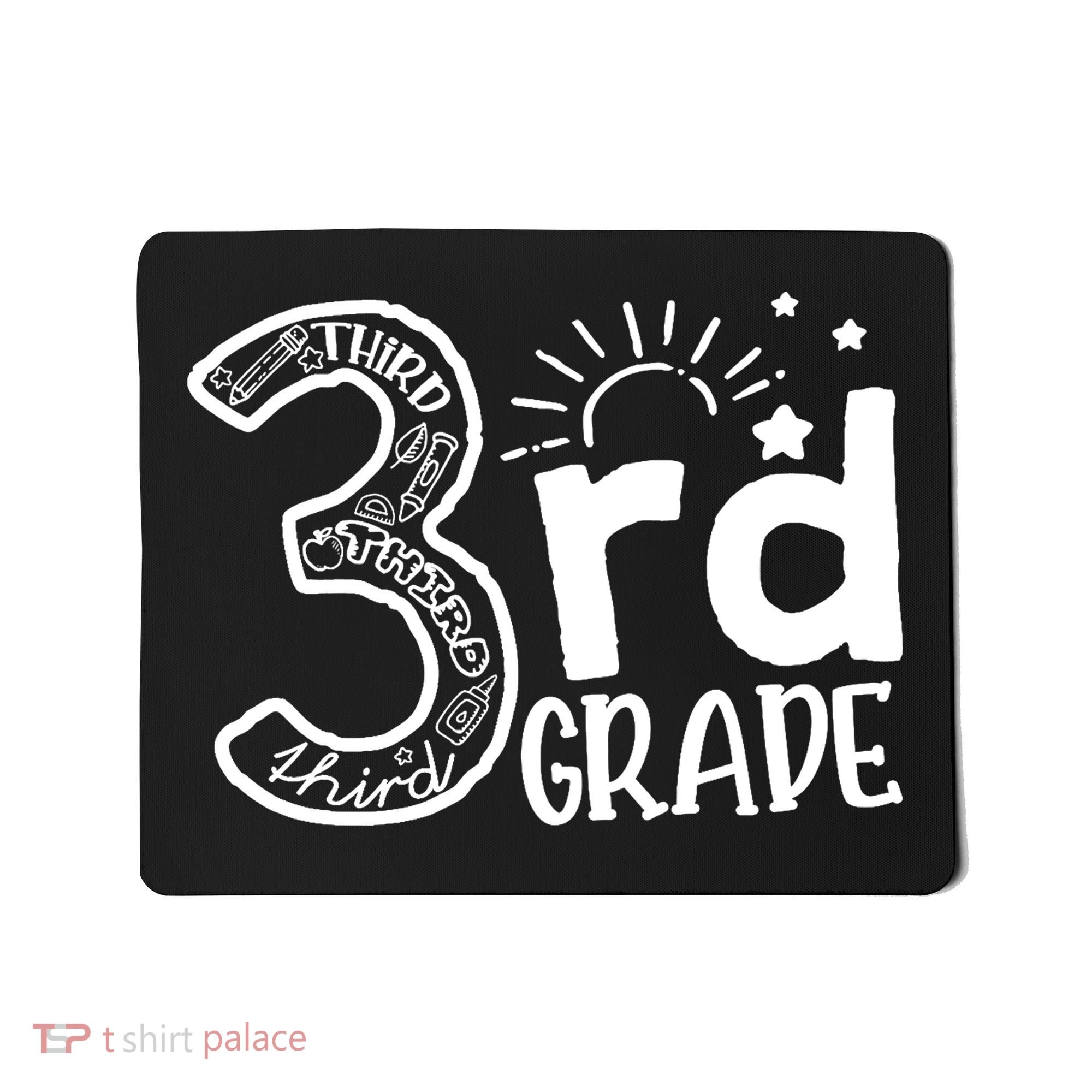 Going To 3rd Grade Teacher Squad and Third Grade Boy Girl Mousepad