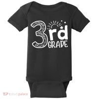 Going To 3rd Grade Teacher Squad and Third Grade Boy Girl Baby Bodysuit thumb 0
