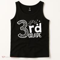 Going To 3rd Grade Teacher Squad and Third Grade Boy Girl Tank Top thumb 2