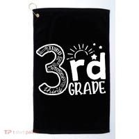 Going To 3rd Grade Teacher Squad and Third Grade Boy Girl Golf Towel thumb 0