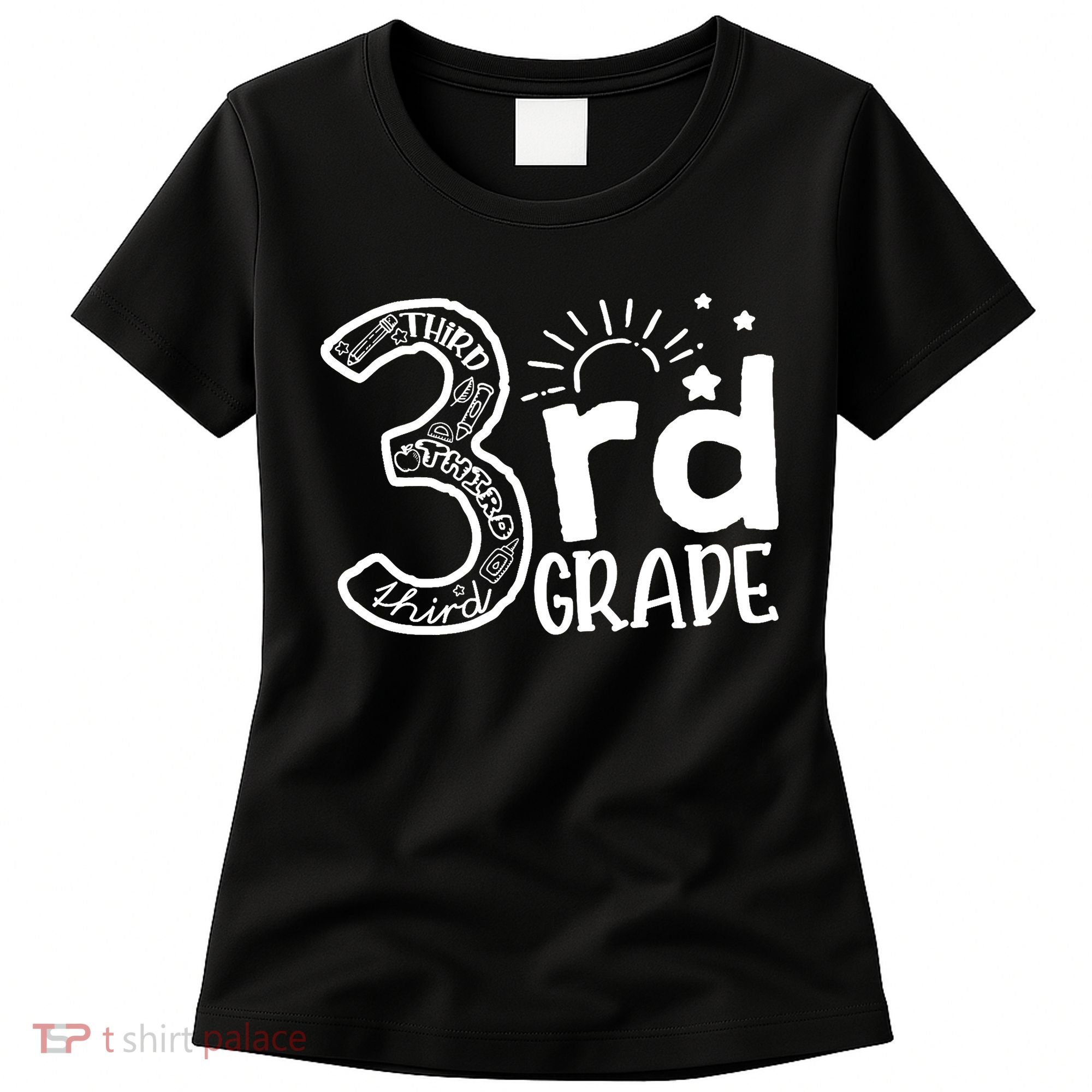 Going To 3rd Grade Teacher Squad and Third Grade Boy Girl Women's T-Shirt