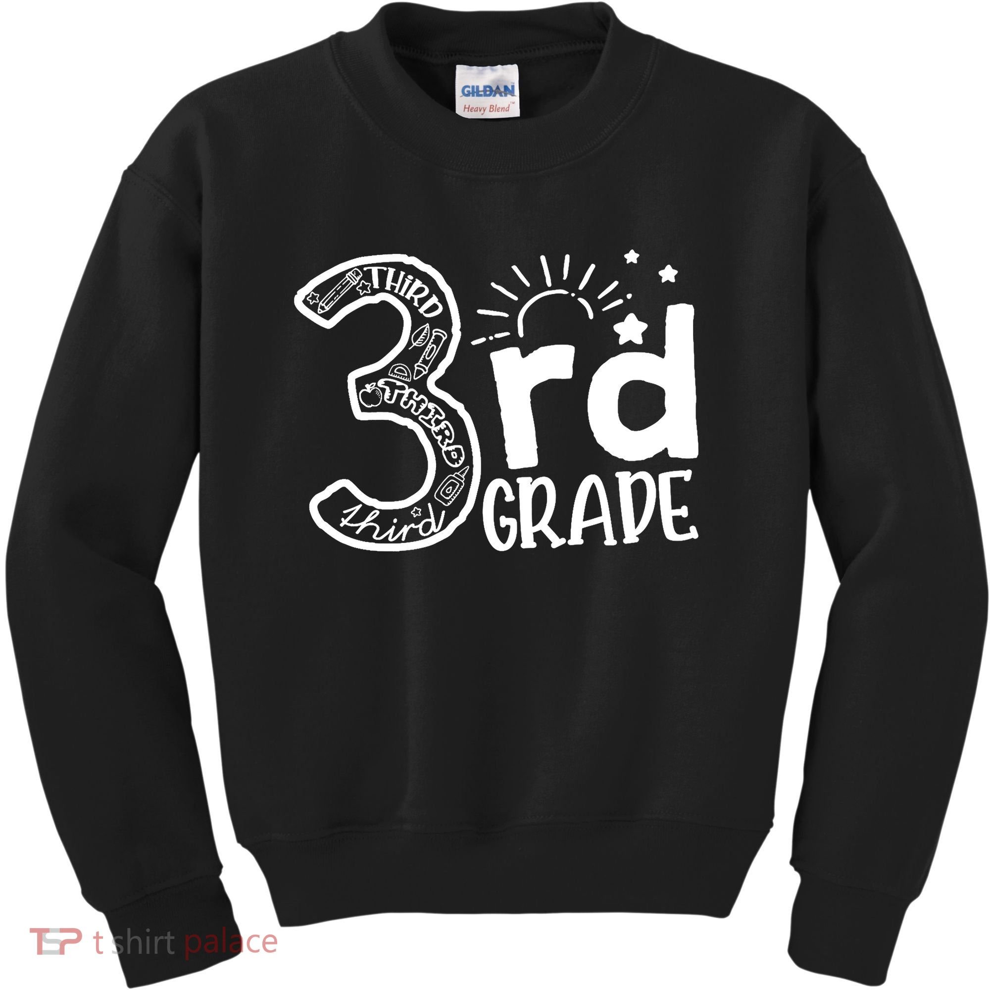 Going To 3rd Grade Teacher Squad and Third Grade Boy Girl Kids Sweatshirt