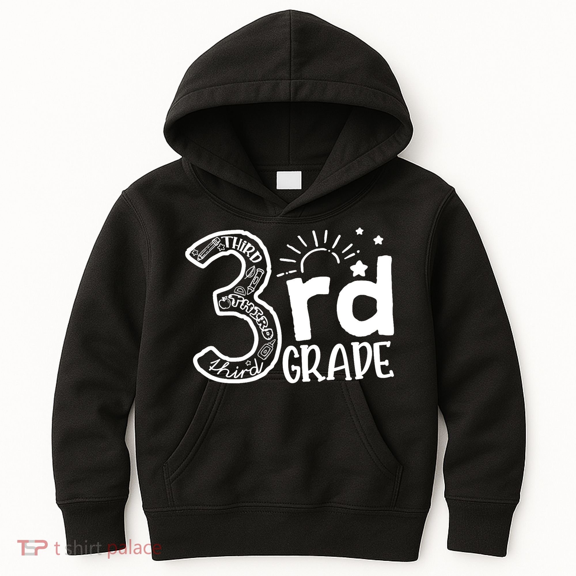 Going To 3rd Grade Teacher Squad and Third Grade Boy Girl Kids Hoodie