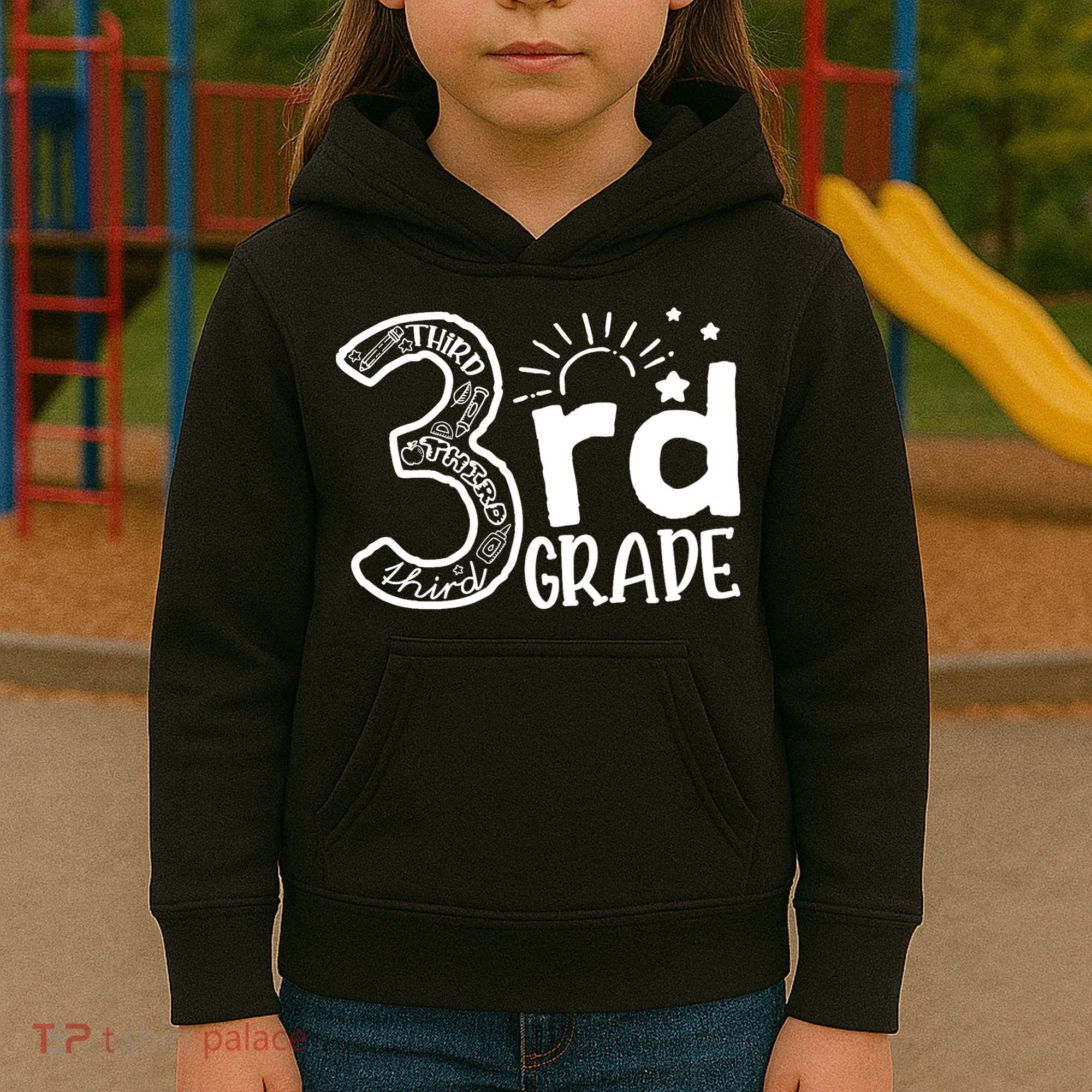 Going To 3rd Grade Teacher Squad and Third Grade Boy Girl Kids Hoodie
