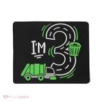Garbage Truck 3rd Birthday Mousepad thumb 0