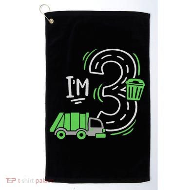 Garbage Truck 3rd Birthday Golf Towel