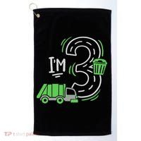 Garbage Truck 3rd Birthday Golf Towel thumb 0