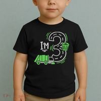 Garbage Truck 3rd Birthday Toddler T-Shirt thumb 2
