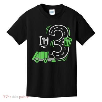 Garbage Truck 3rd Birthday Kids T-Shirt