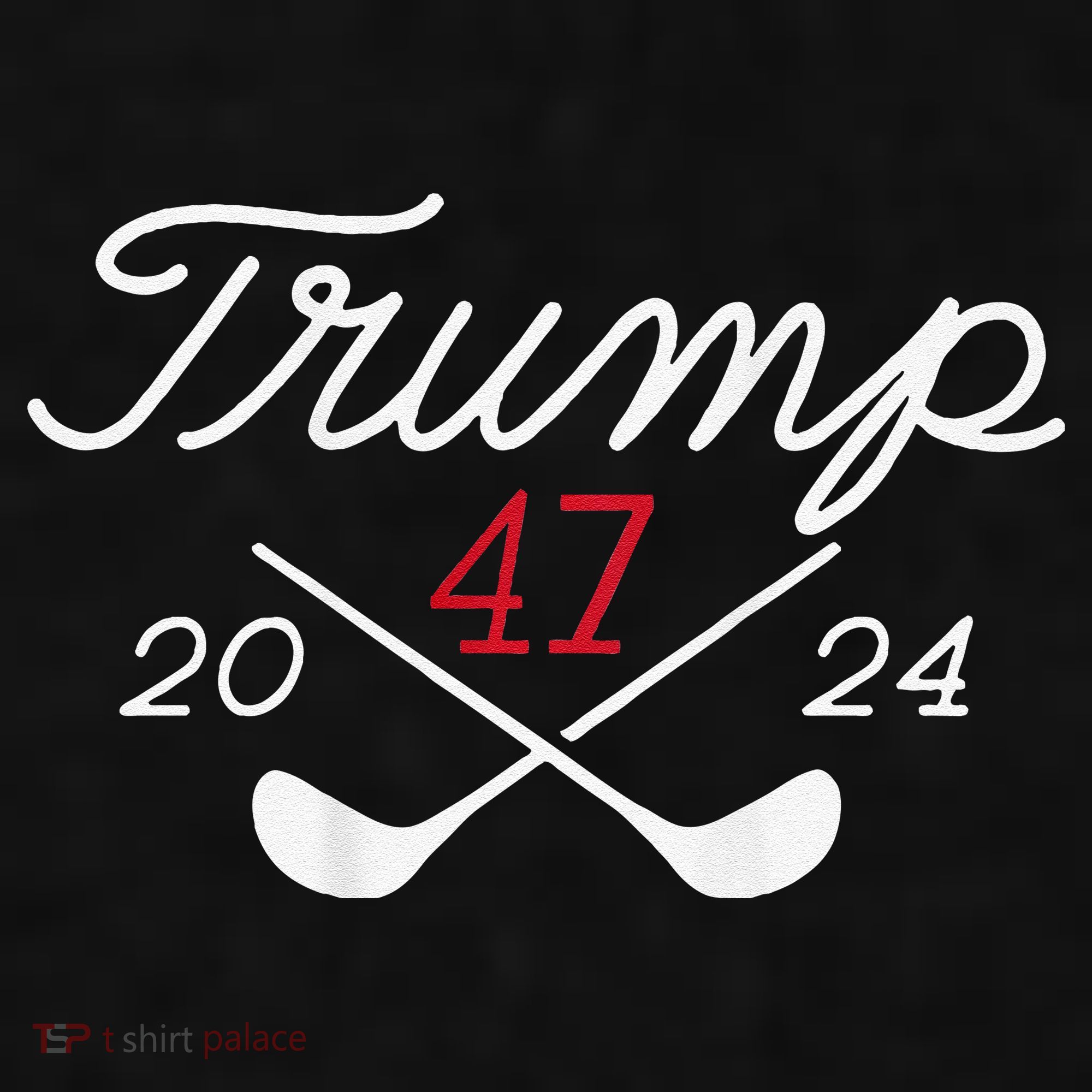Golf Trump 47 2024 Ladies PosiCharge Tri-Blend Wicking Tank