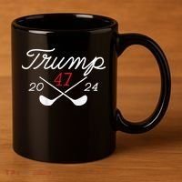 Golf Trump 47 2024 11oz C Handle Ceramic Mug thumb 3