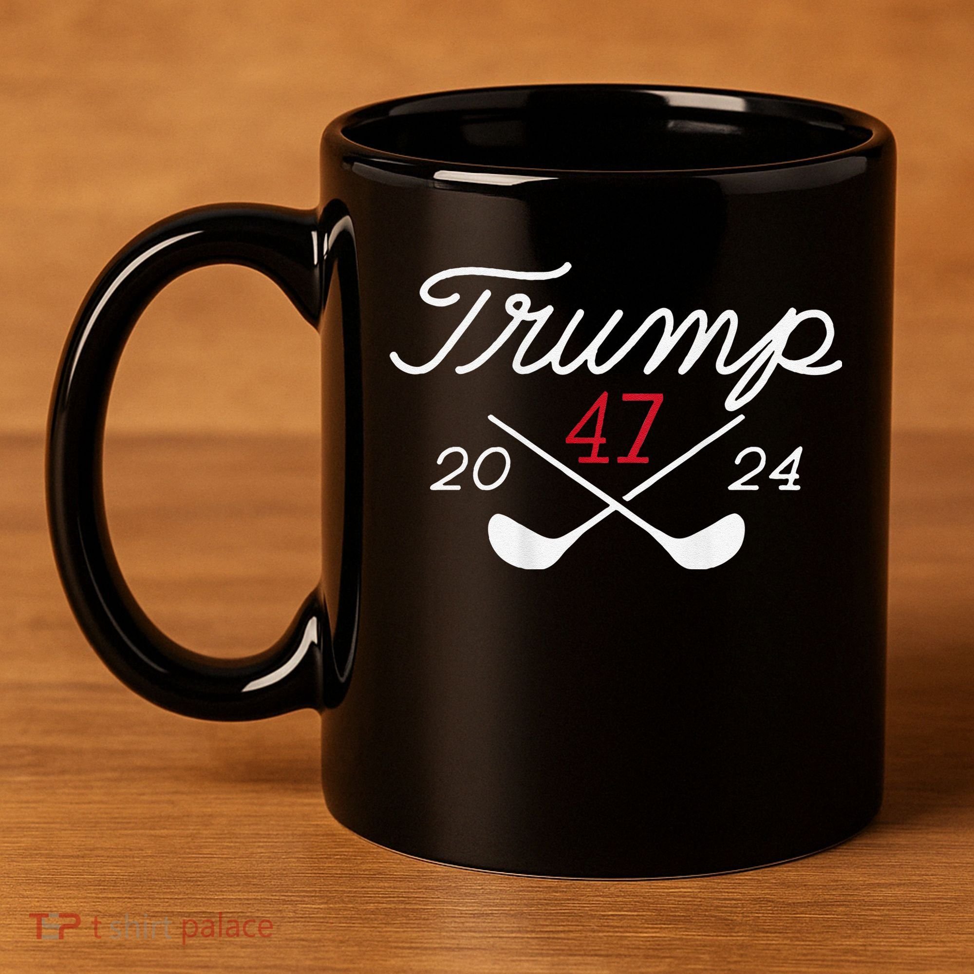 Golf Trump 47 2024 11oz C Handle Ceramic Mug