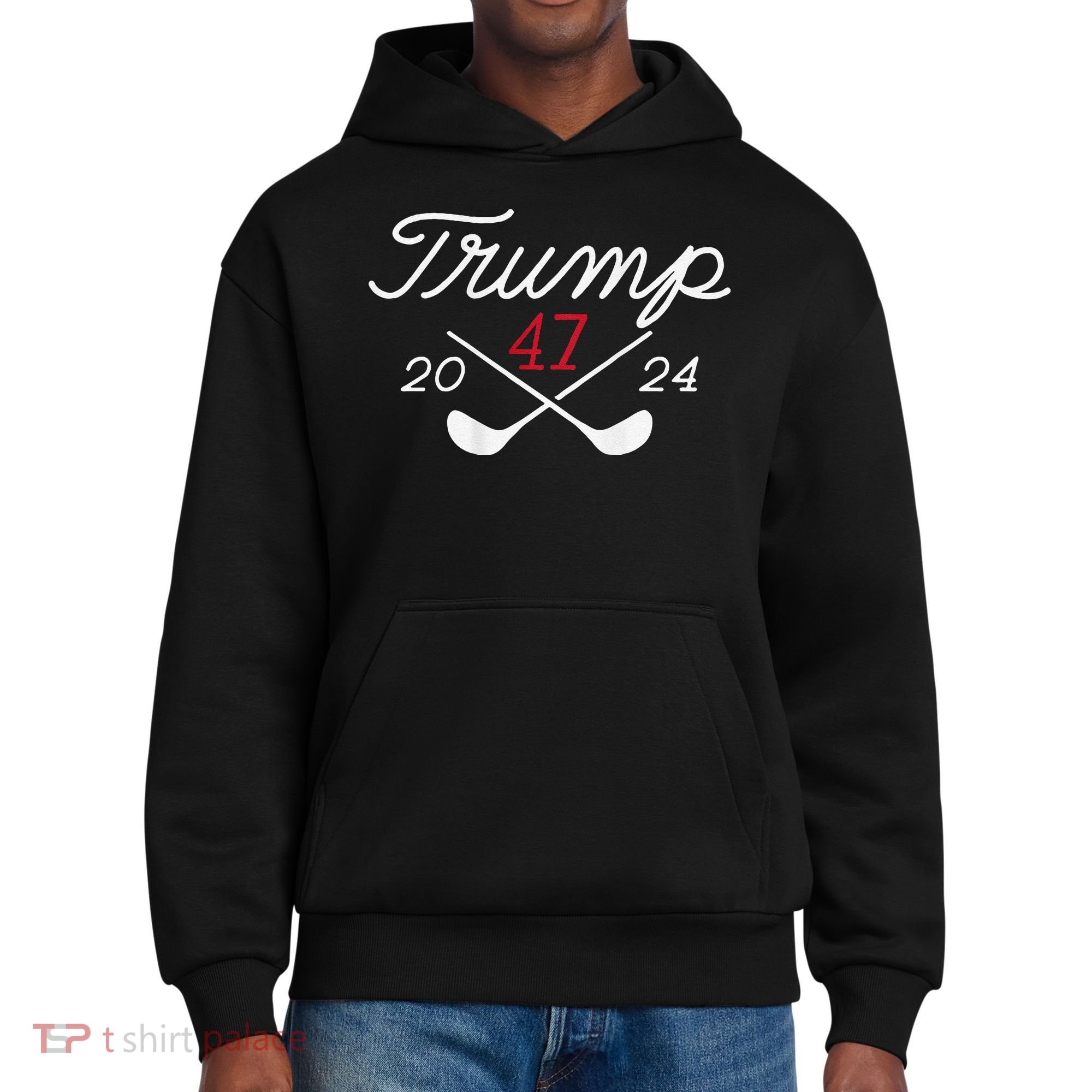 Golf Trump 47 2024 District V.I.T. Heavyweight Hoodie