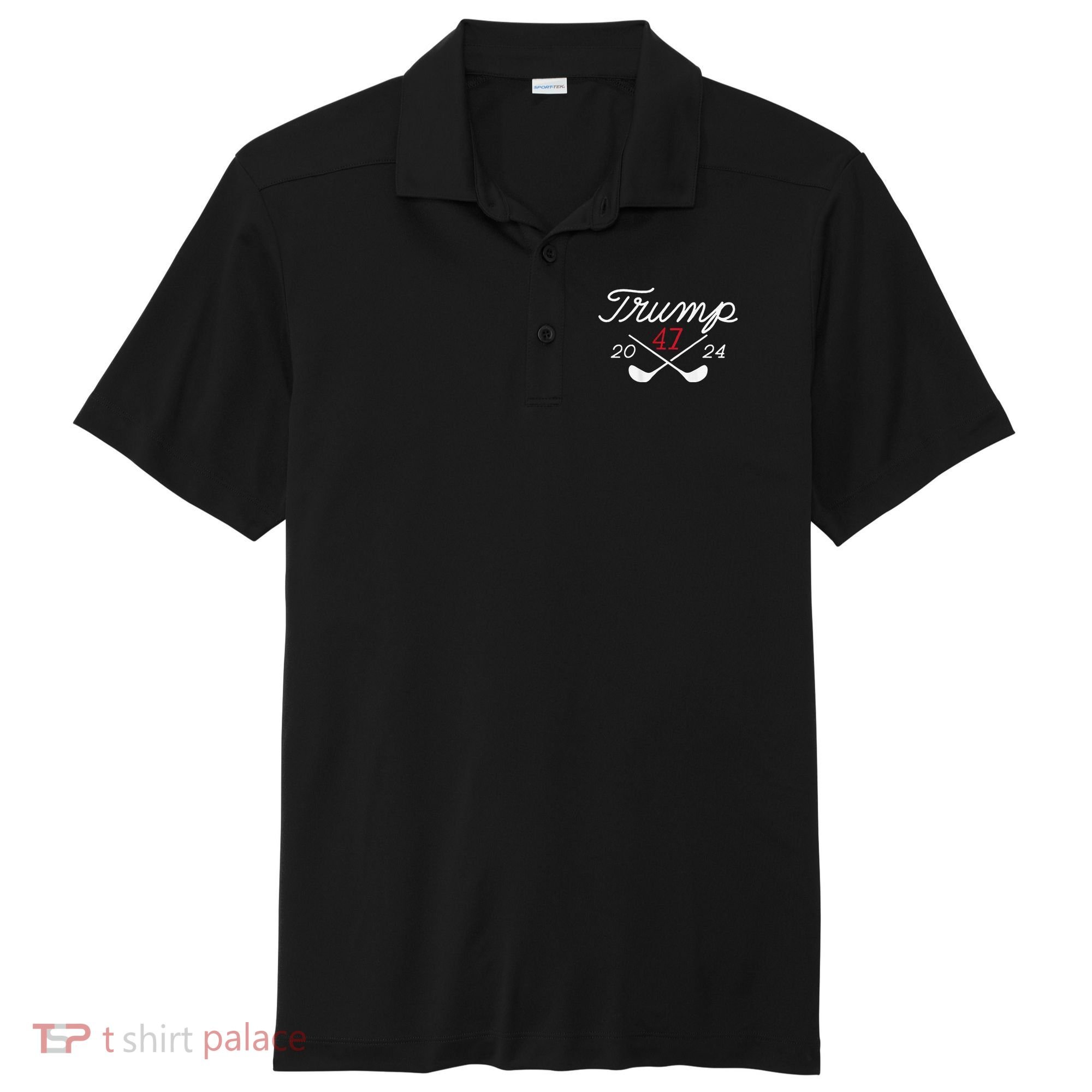 Golf Trump 47 2024 Sport-Tek Posi-UV Pro Polo