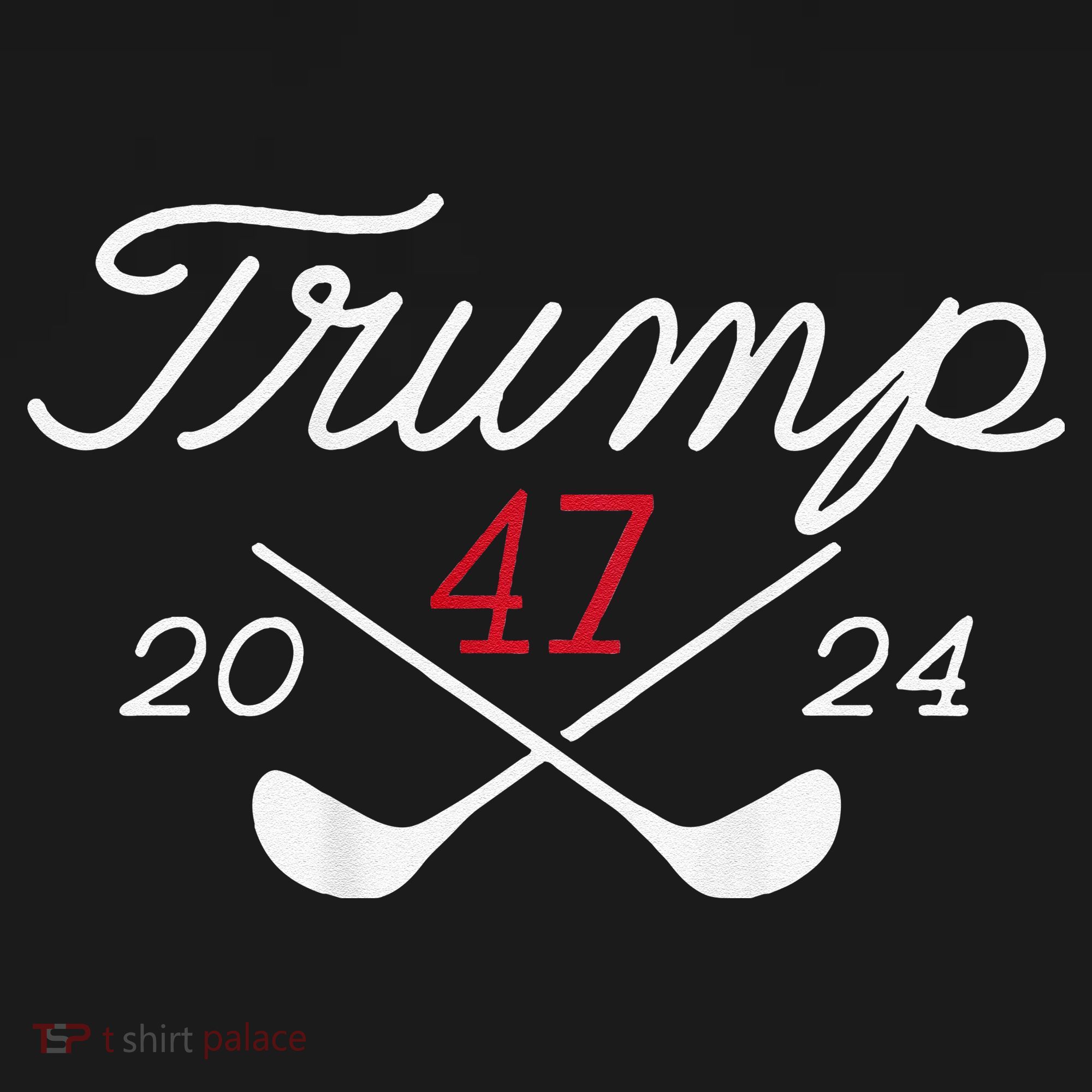 Golf Trump 47 2024 Wool Snapback Cap