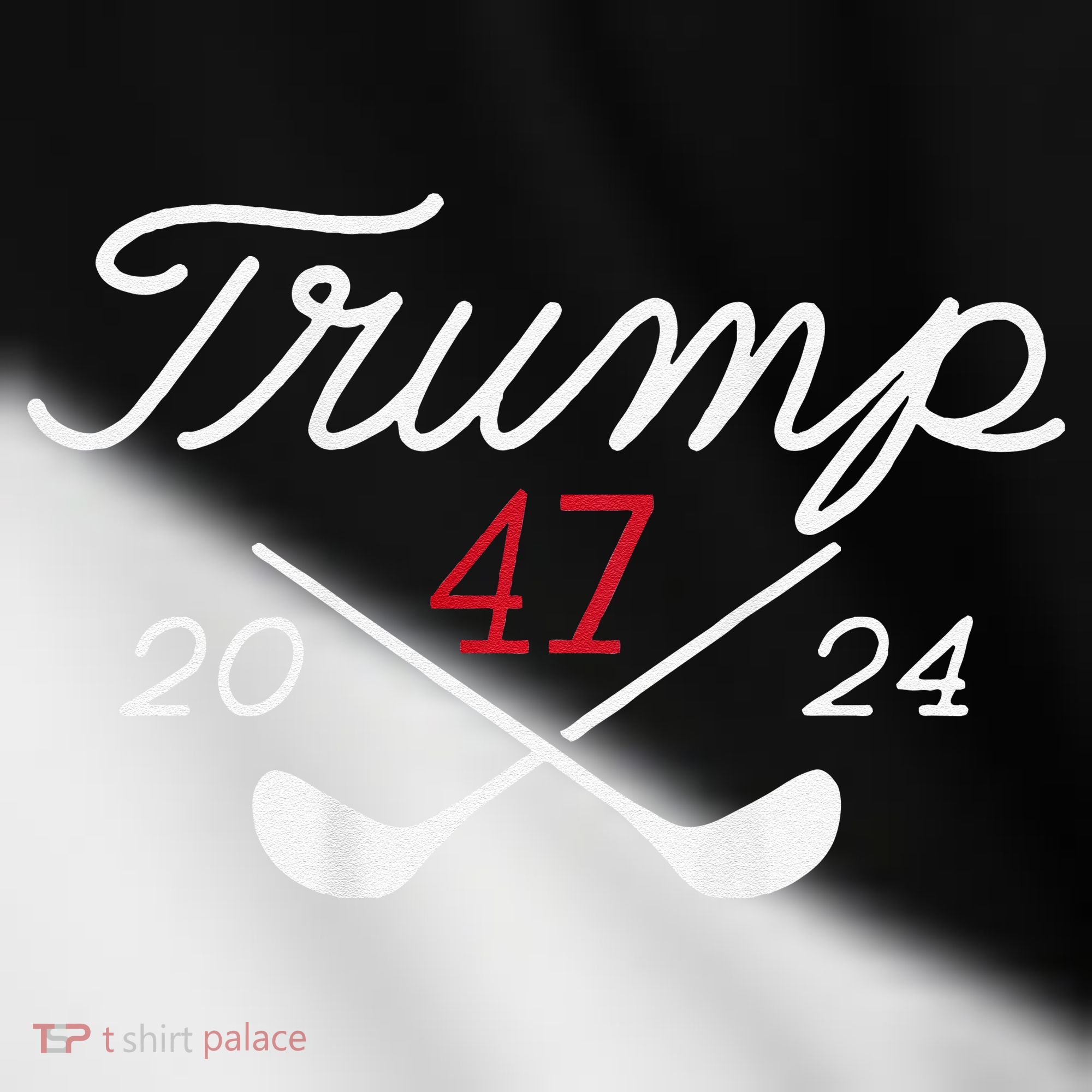 Golf Trump 47 2024 Toddler Fine Jersey T-Shirt