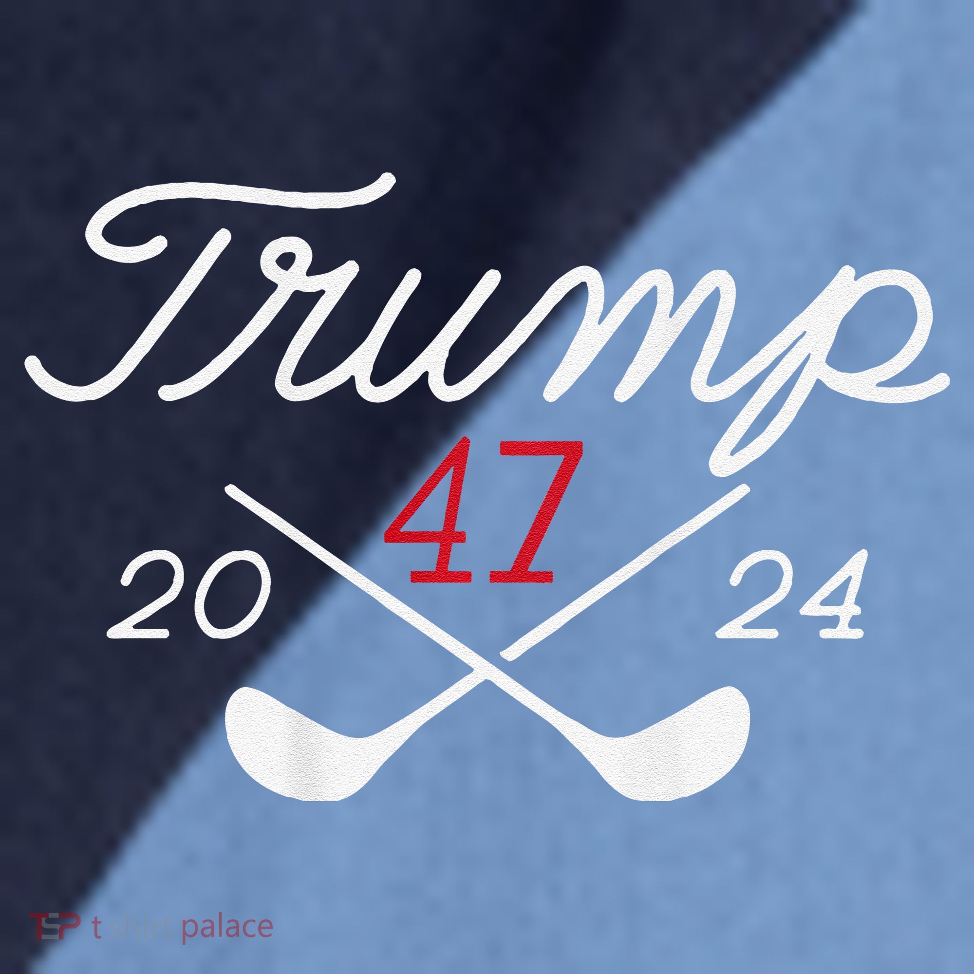 Golf Trump 47 2024 Raglan Baseball Sleeve Shirt