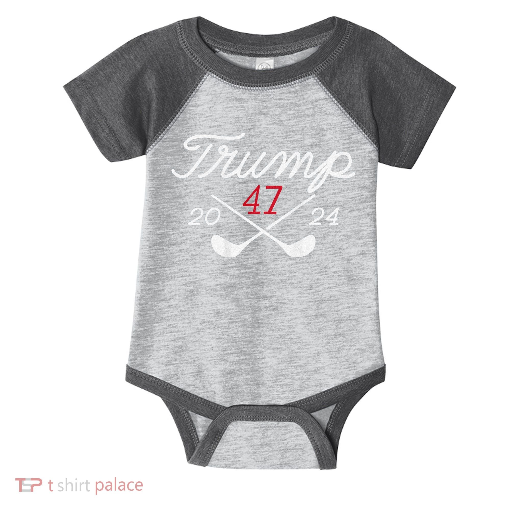 Golf Trump 47 2024 Infant Baby Jersey Bodysuit