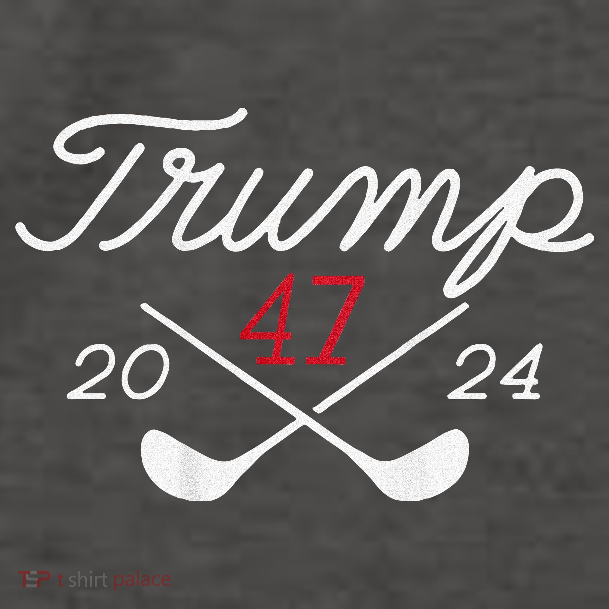 Golf Trump 47 2024 Vector Backpack