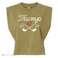 Golf Trump 47 2024 Garment-Dyed Women's Muscle Tee thumb 0