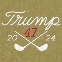 Golf Trump 47 2024 Garment-Dyed Women's Muscle Tee thumb 6