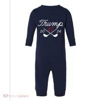 Golf Trump 47 2024 Infant Fleece One Piece thumb 0