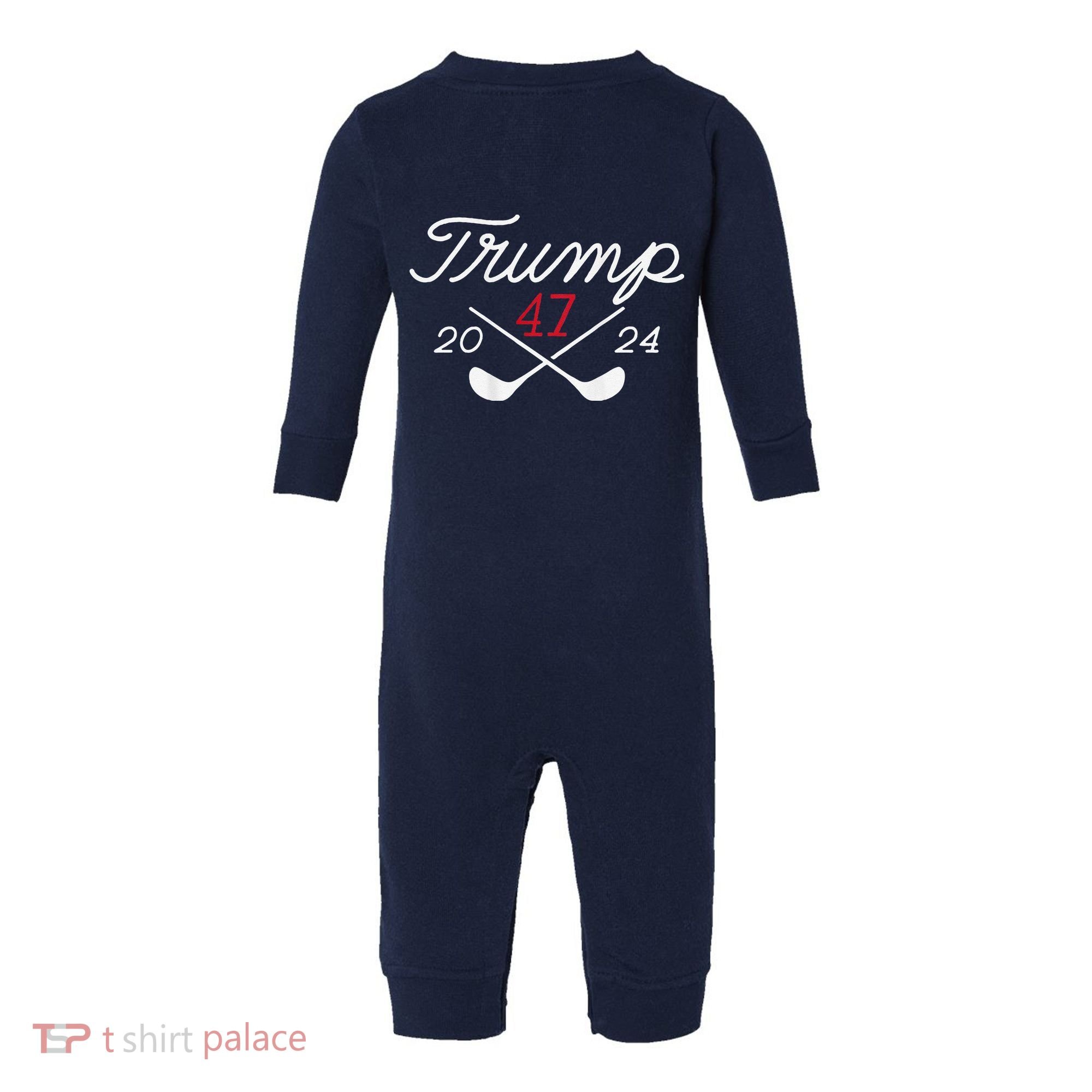 Golf Trump 47 2024 Infant Fleece One Piece