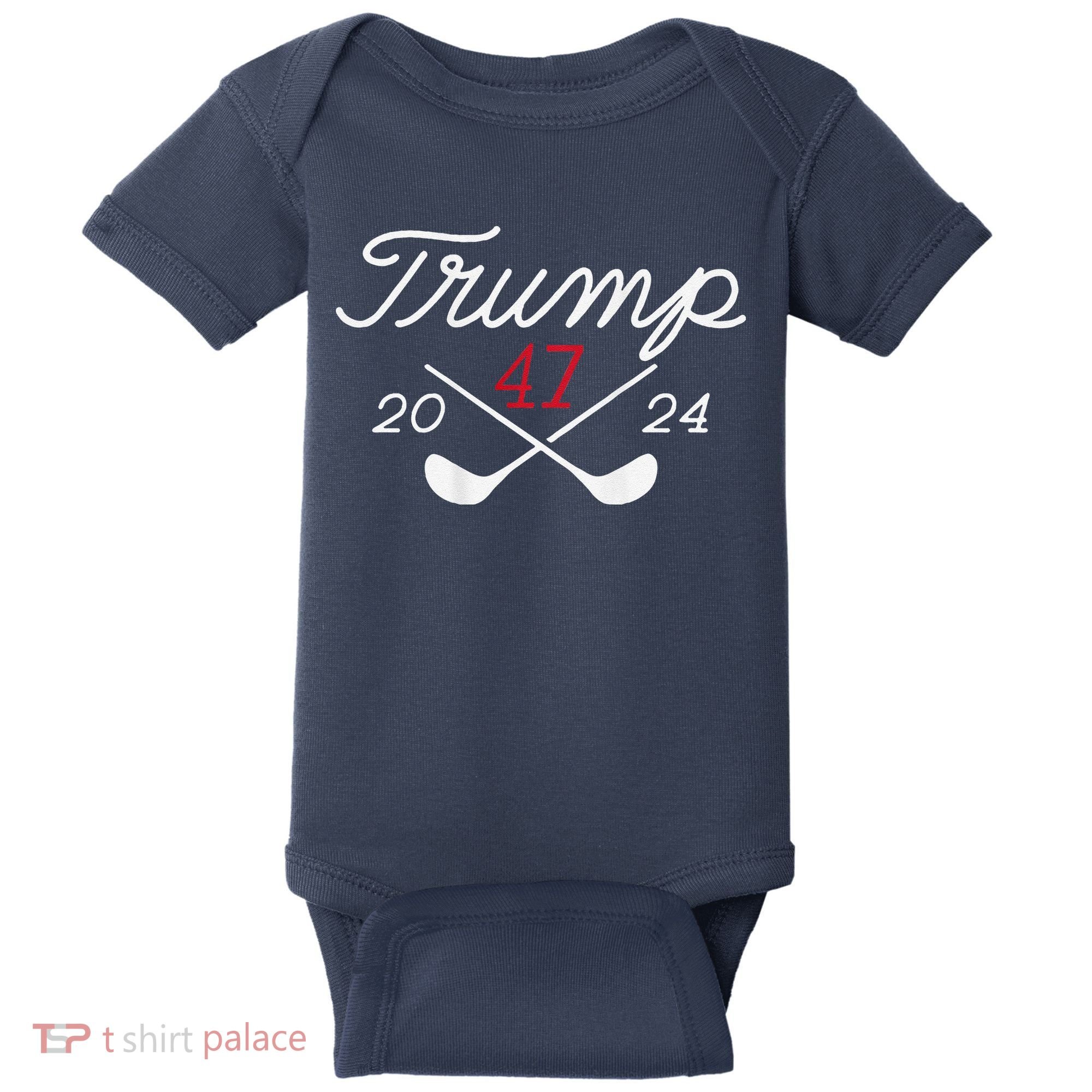 Golf Trump 47 2024 Baby Bodysuit