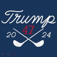 Golf Trump 47 2024 Toddler Sweatshirt thumb 2